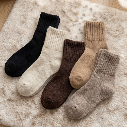 Mid-Calf Winter Socks